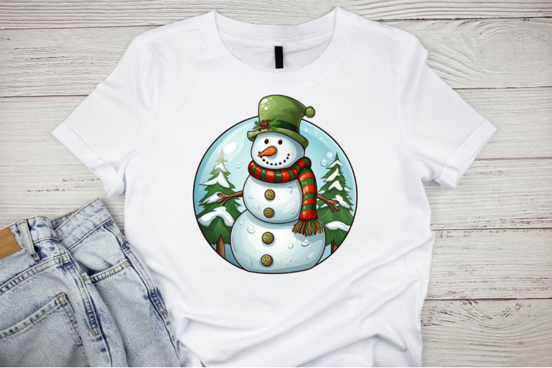 snowman-in-snow-globe-watercolor-clipart