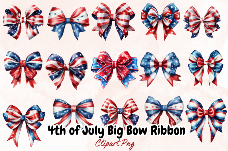 4th-of-july-big-bow-ribbon-sublimation