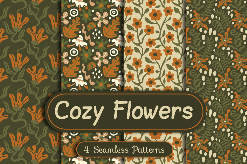 cozy-flowers-seamless-patterns