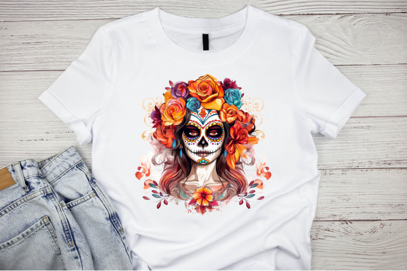 beautiful-la-catrina-sublimation-bundle