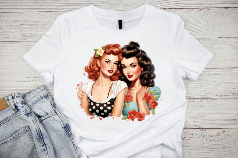 pin-up-besties-sublimation-clipart