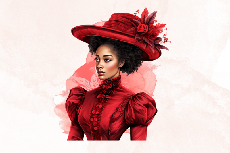 victorian-african-american-lady-clipart