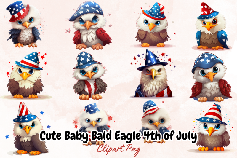 cute-baby-bald-eagle-4th-of-july-clipart