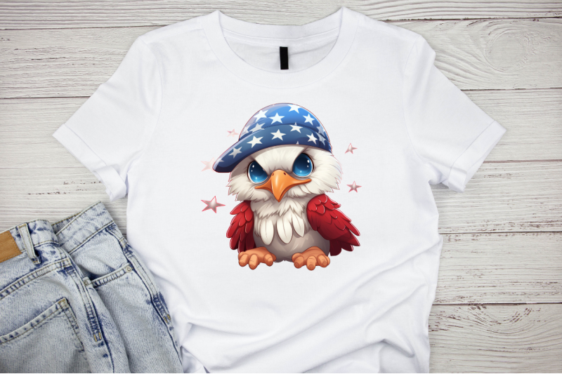 cute-baby-bald-eagle-4th-of-july-clipart