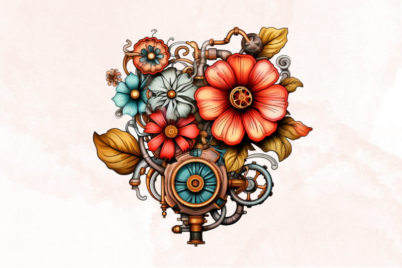 steampunk-flower-clipart-sublimation