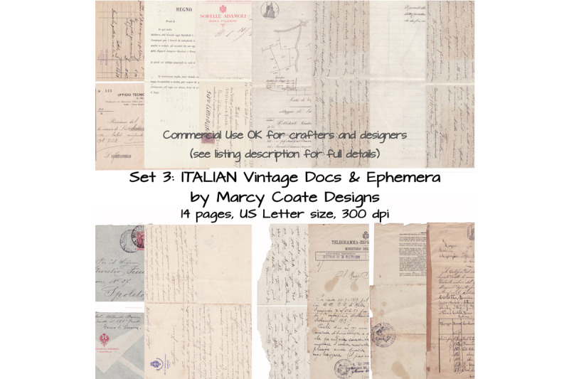 italian-vintage-documents-amp-ephemera-set-3