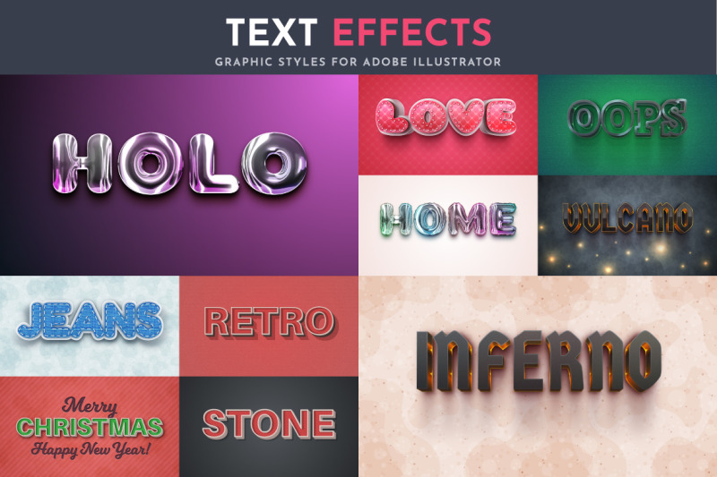 100-vector-text-effects-graphic-styles-part-1