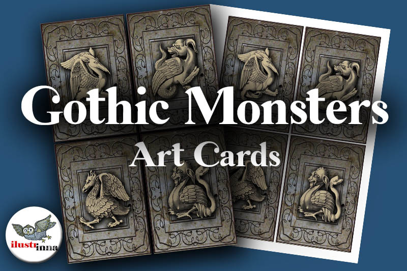 terrifying-gothic-monsters-art-cards-3-5-quot-x5-quot