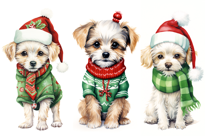 christmas-dogs