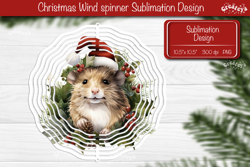 christmas-wind-spinner-sublimation-christmas-animal-sublimation-wind-s