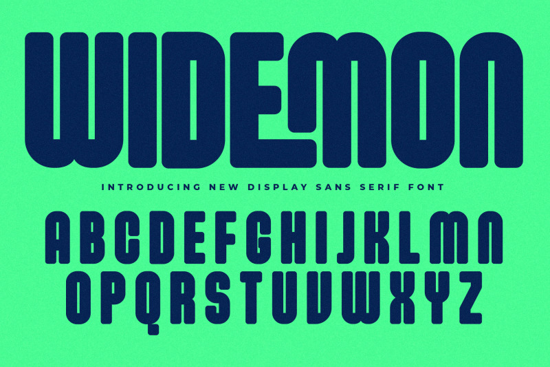 widemon-typeface