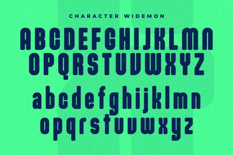 widemon-typeface