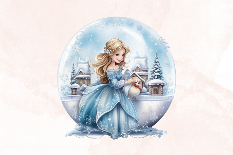 christmas-princess-in-snow-globe-bundle