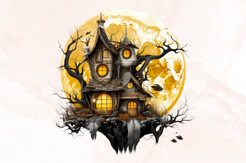 simple-halloween-fairy-house-sublimation