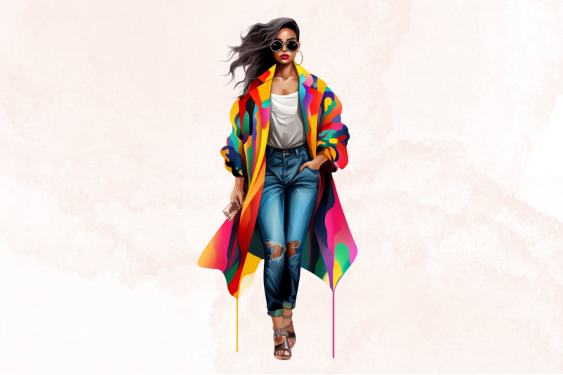 black-fashion-girl-woman-clipart