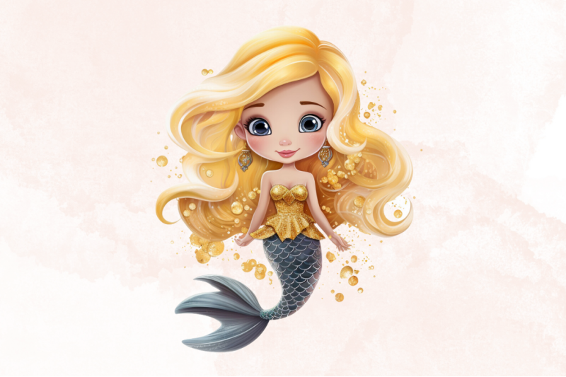 cute-mermaid-sublimation-clipart