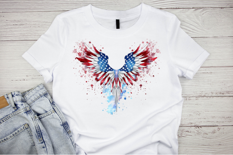 4th-of-july-wings-sublimation-clipart