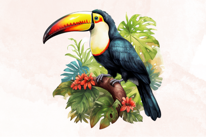 toucan-in-rainforest-sublimation