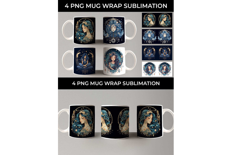 luna-boho-goddess-enchanting-mug-wrap-sublimation-bundle