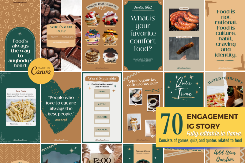450-social-media-templates-for-food-and-beverage-businesses