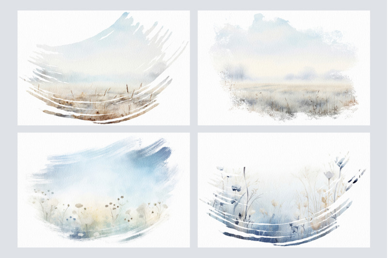 foggy-fields-watercolour-landscapes