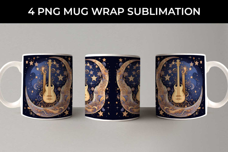 celestial-serenade-boho-mug-wrap-sublimation-bundle