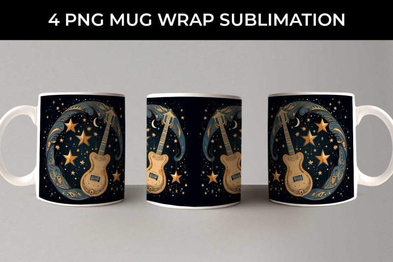 celestial-serenade-boho-mug-wrap-sublimation-bundle