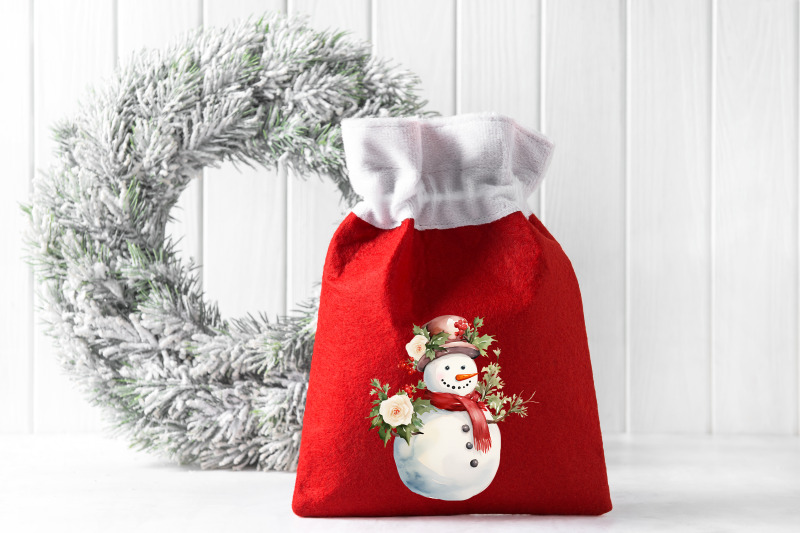 santa-sack-sublimation-design-gift-bag-with-snowman