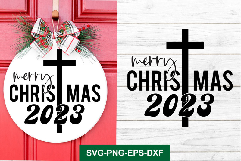 christmas-round-sign-svg-bundle