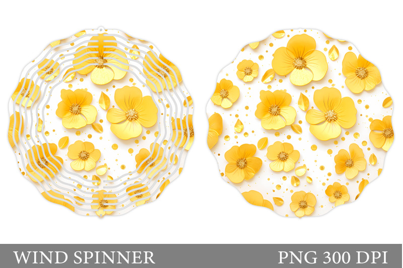 3d-flowers-wind-spinner-yellow-flowers-spinner-sublimation