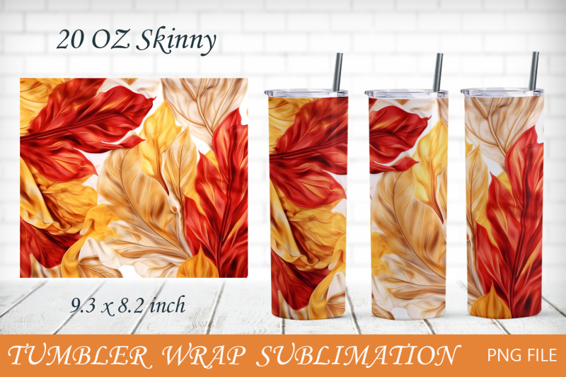 fall-tumbler-wrap-png-3d-autumn-20-oz-sublimation