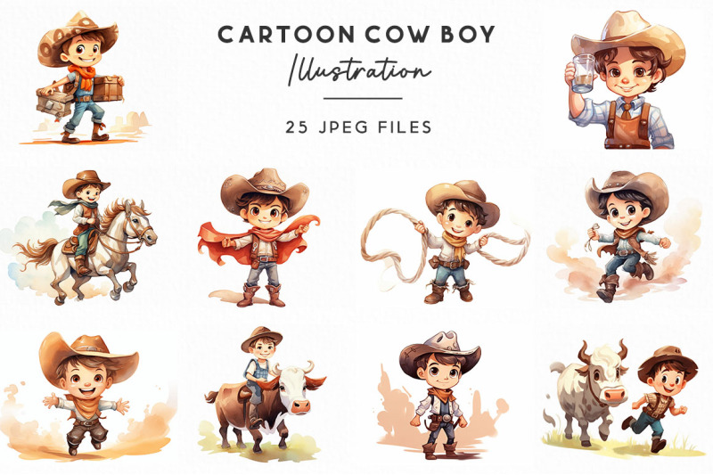 cartoon-cow-boy