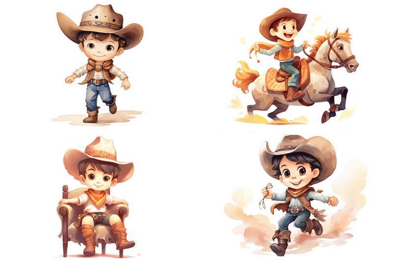 cartoon-cow-boy