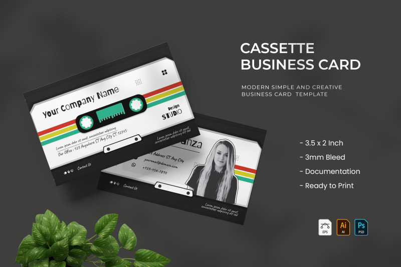 cassette-business-card