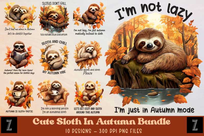 cute-sloth-in-autumn-bundle