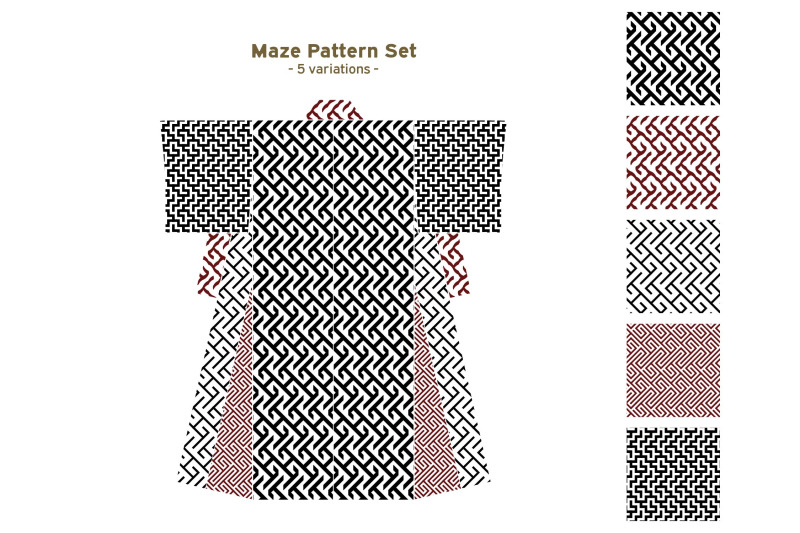 maze-pattern-set-1