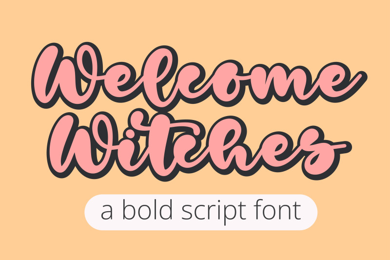 welcome-witches-a-bold-handwritten-script-font