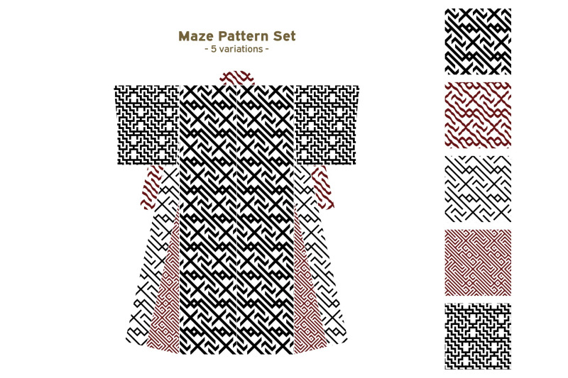 maze-pattern-set-4