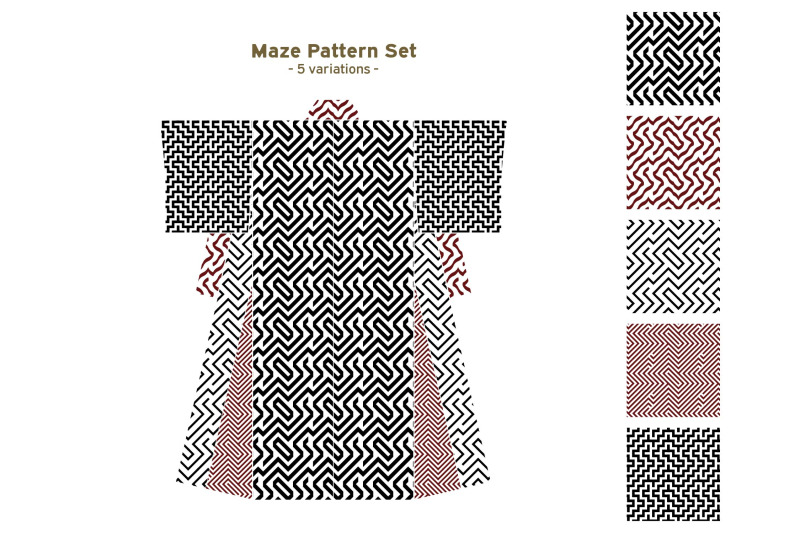 maze-pattern-set-5