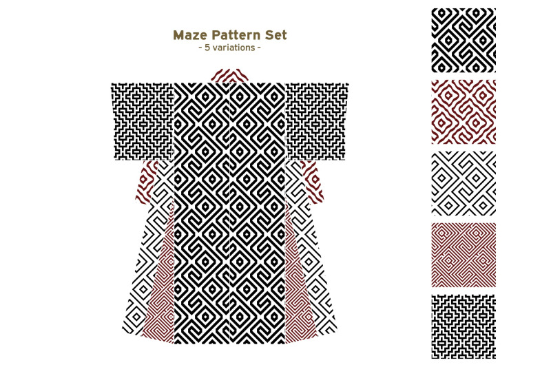 maze-pattern-set-6