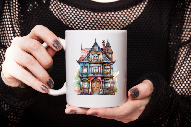 vintage-houses-sublimation-bundle