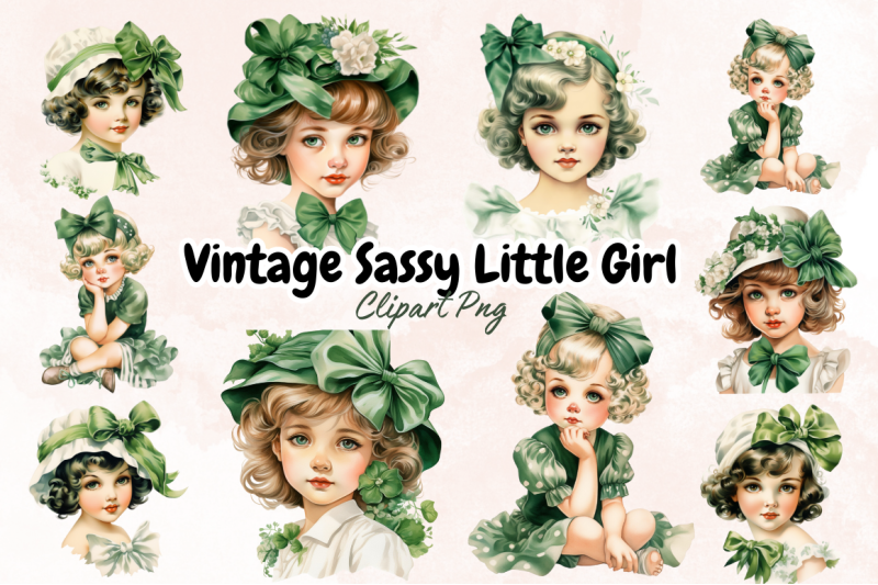 vintage-sassy-little-girl-sublimation