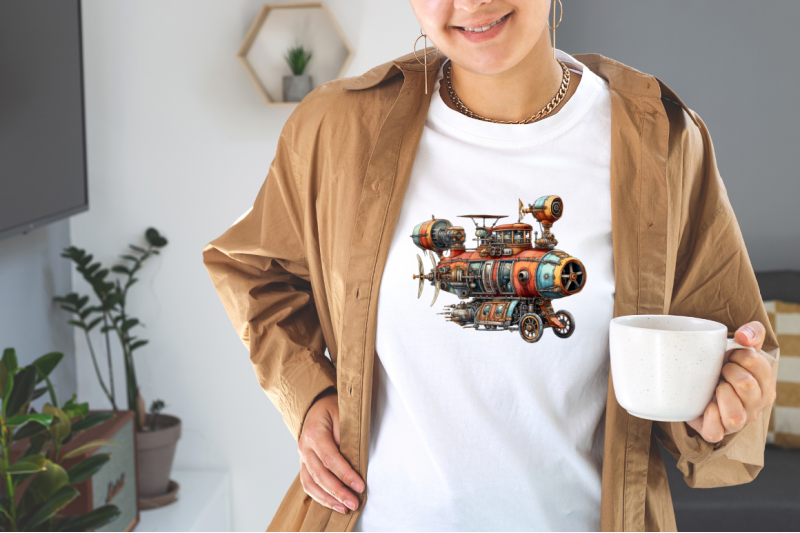 steampunk-vehicle-sublimation-clipart