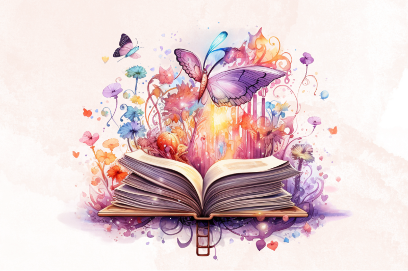 magical-books-collection-sublimation