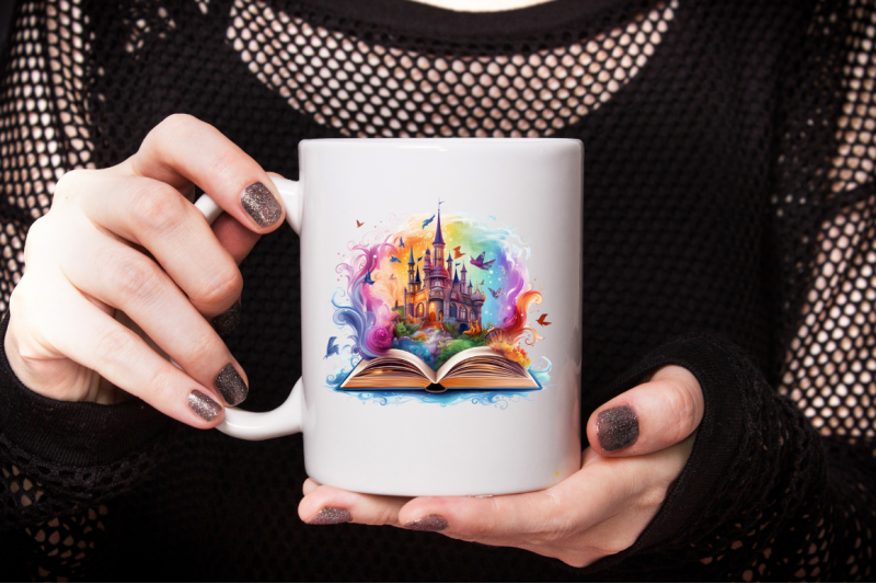 magical-books-collection-sublimation