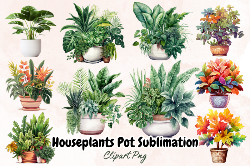 houseplants-pot-sublimation-bundle