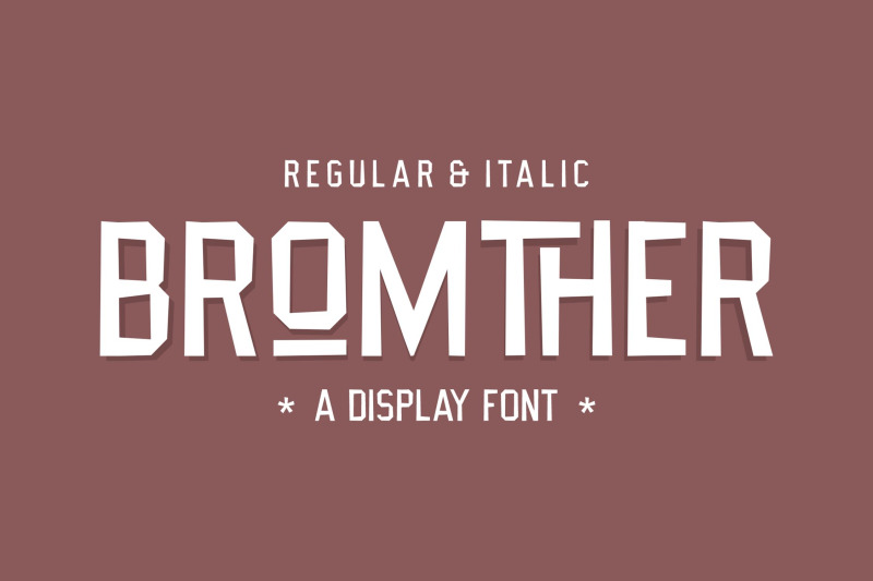 bromther-typeface