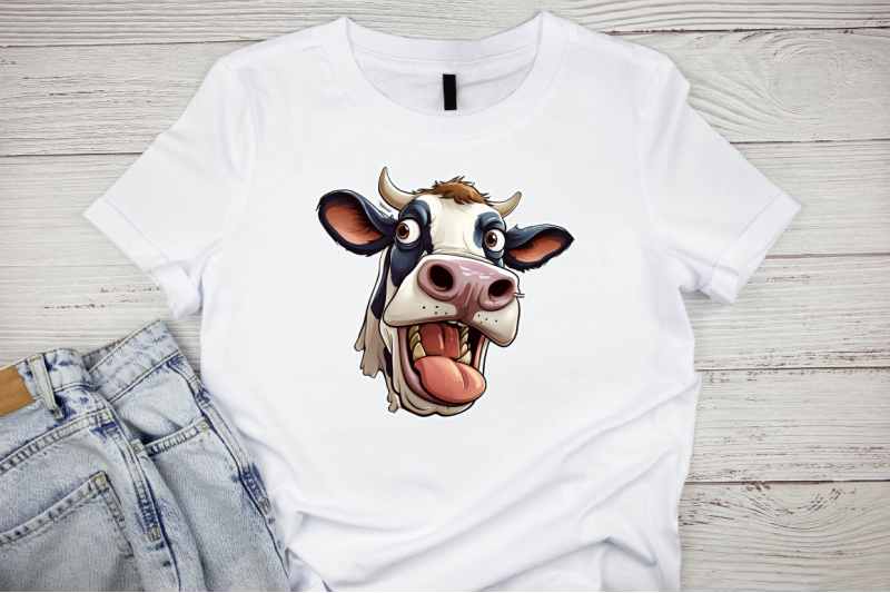 funny-cow-face-stickers-sublimation