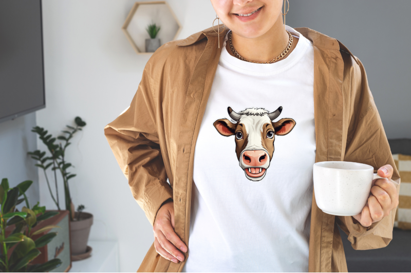 funny-cow-face-stickers-sublimation