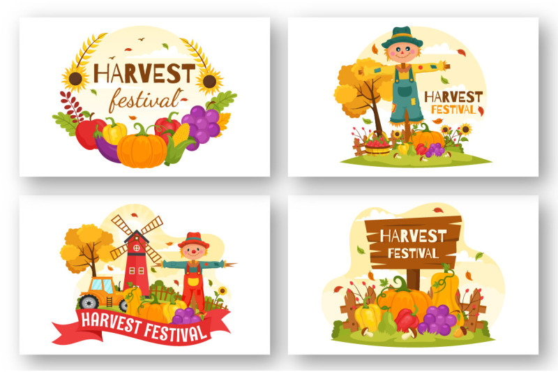 15-happy-harvest-festival-illustration